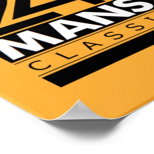 Le Mans France, Poster (Hoek)