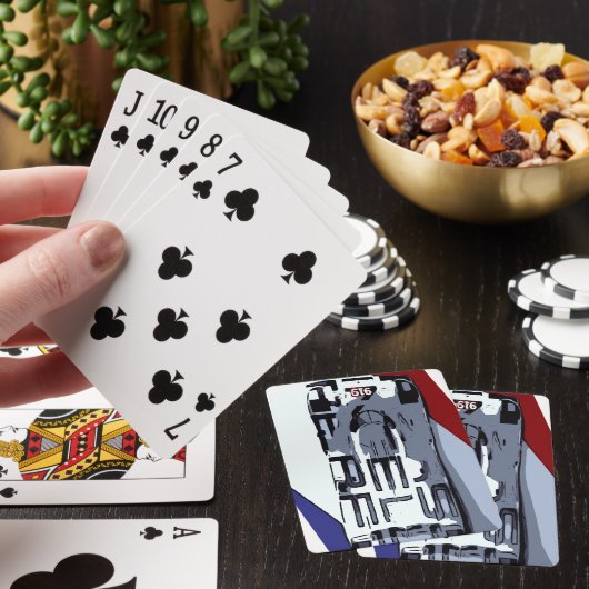 Le Mans PET TRICK Pokerkaarten (Insitu)