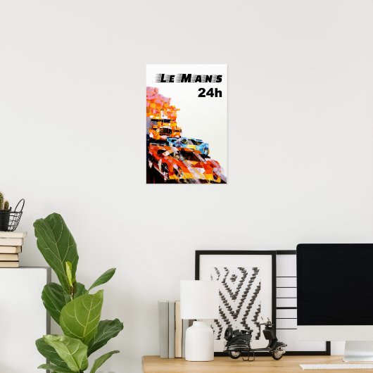 Le Mans Poster (Thuiskantoor)