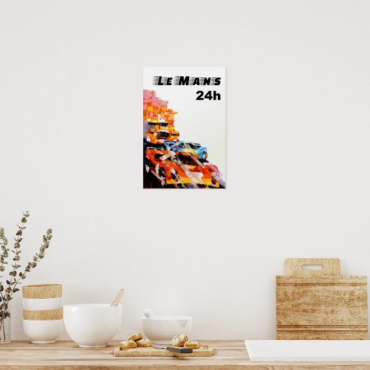 Le Mans Poster (Keuken)