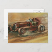 Le Mans Racecar van Ethan Harper Briefkaart (Voorkant / Achterkant)