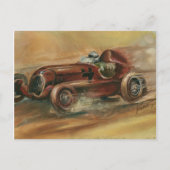 Le Mans Racecar van Ethan Harper Briefkaart (Voorkant)