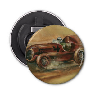 Le Mans Racecar van Ethan Harper Button Flesopener
