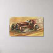 Le Mans Racecar van Ethan Harper Canvas Afdruk (Voorkant)