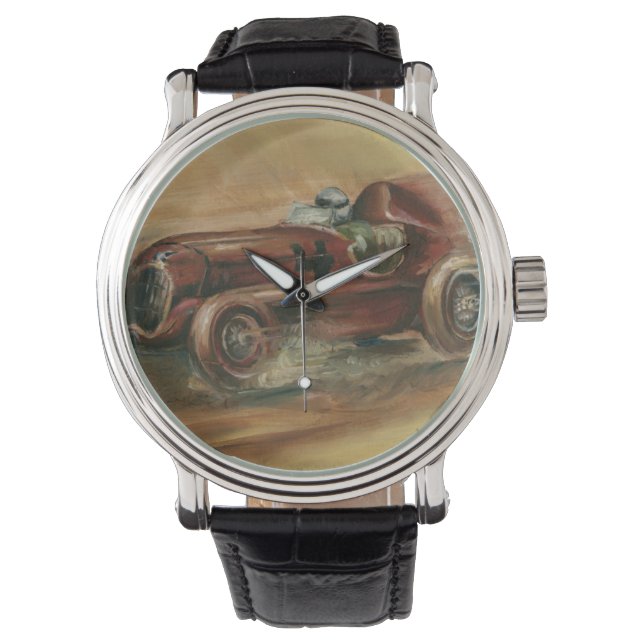 Le Mans Racecar van Ethan Harper Horloge (Voorkant)