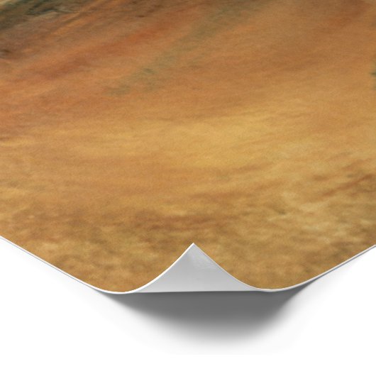 Le Mans Racecar van Ethan Harper Poster (Hoek)