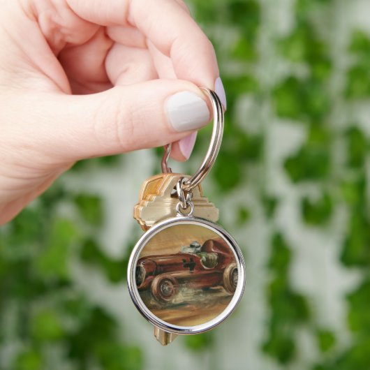 Le Mans Racecar van Ethan Harper Sleutelhanger (Hand)