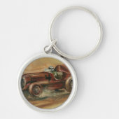 Le Mans Racecar van Ethan Harper Sleutelhanger (Voorkant)