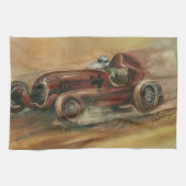 Le Mans Racecar van Ethan Harper Theedoek (Horizontaal)