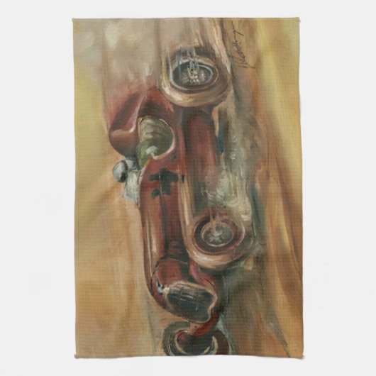 Le Mans Racecar van Ethan Harper Theedoek (Verticaal)