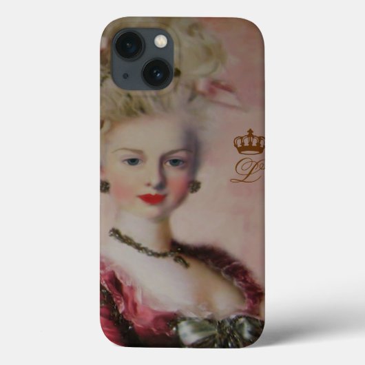 Le Marie Antoinette ~ iPad Plastic 2/3/4 Case-Mate iPhone Case (Achterkant)