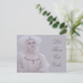 Le Marie Antoinette Queen ~ Briefkaarten / Uitnodi (Staand voorkant)