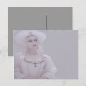 Le Marie Antoinette Queen ~ Briefkaarten / Uitnodi (Voorkant / Achterkant)