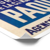 Le Maroc Les Canaries Ship Ad Poster (Hoek)