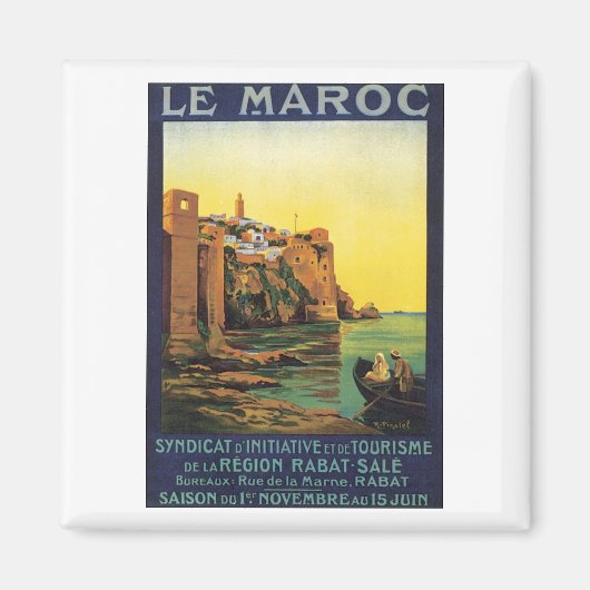 Le Maroc Magneet (Voorkant)