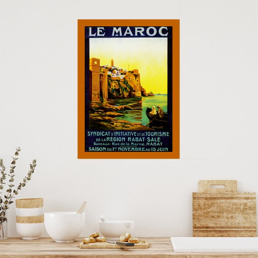 Le Maroc Poster (Keuken)