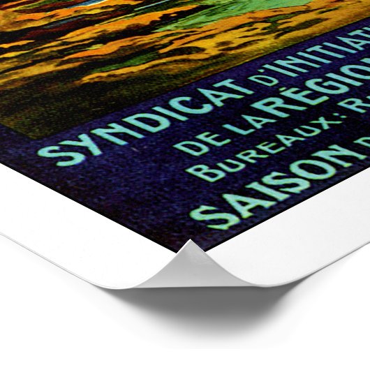 Le Maroc ~ Rabat Poster (Hoek)