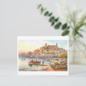 Le Mont Chevalier Cannes Frankrijk  Briefkaart (Staand voorkant)