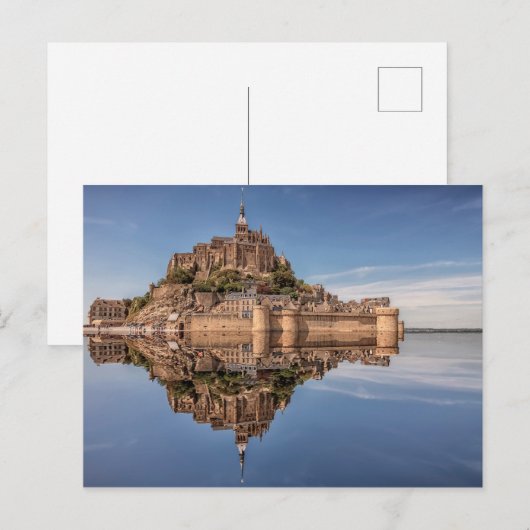 Le Mont-Saint-Michel Briefkaart (Voorkant / Achterkant)