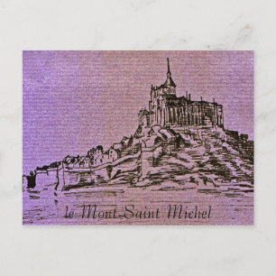 le Mont-Saint-Michel Briefkaart