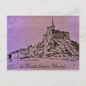 le Mont-Saint-Michel Briefkaart (Voorkant)