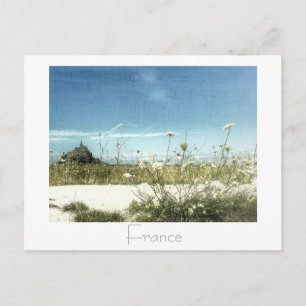 Le Mont Saint Michel France Architecture Briefkaar Briefkaart