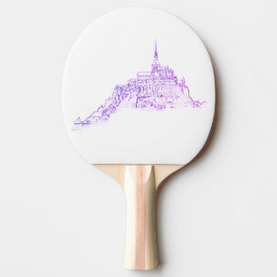 Le Mont Saint Michel France Architecture Sketch Tafeltennisbatje