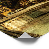 Le Mont Saint Michel, Frankrijk. Poster (Hoek)