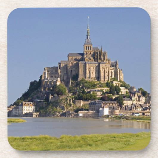 Le Mont Saint Michel in de regio Bier Onderzetter (Voorkant)