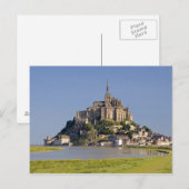 Le Mont Saint Michel in de regio Briefkaart (Voorkant / Achterkant)