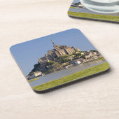 Le Mont Saint Michel in de regio Le Mont Bier Onderzetter (Linkerzijde)