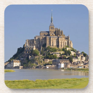 Le Mont Saint Michel in de regio Le Mont Bier Onderzetter