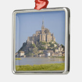 Le Mont Saint Michel in de regio Le Mont Metalen Ornament (Links)