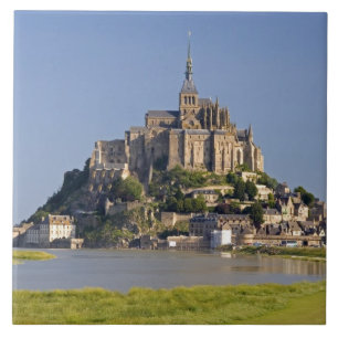 Le Mont Saint Michel in de regio Le Mont Tegeltje