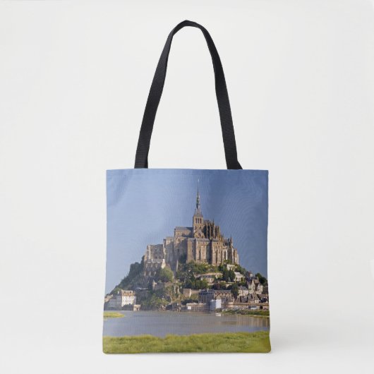 Le Mont Saint Michel in de regio Tote Bag (Voorkant)