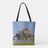 Le Mont Saint Michel in de regio Tote Bag (Achterkant)