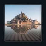 Le Mont-Saint-Michel in Normandië, Frankrijk Magneet<br><div class="desc">Le Mont-Saint-Michel in Normandië, Frankrijk</div>