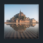 Le Mont-Saint-Michel in Normandië, Frankrijk Magneet<br><div class="desc">Le Mont-Saint-Michel in Normandië,  Frankrijk</div>