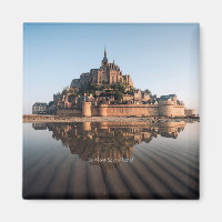 Le Mont-Saint-Michel in Normandië, Frankrijk