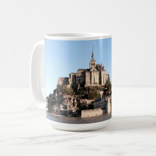 Le Mont-Saint-Michel Koffiemok (Voorkant links)