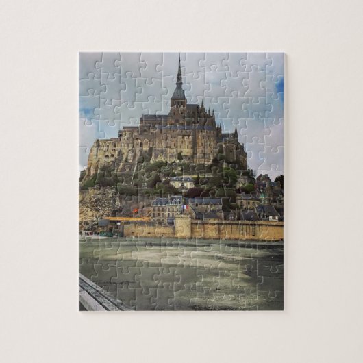 Le Mont-Saint-Michel Legpuzzel (Verticaal)