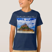 Le Mont Saint Michel T-shirt (Voorkant)