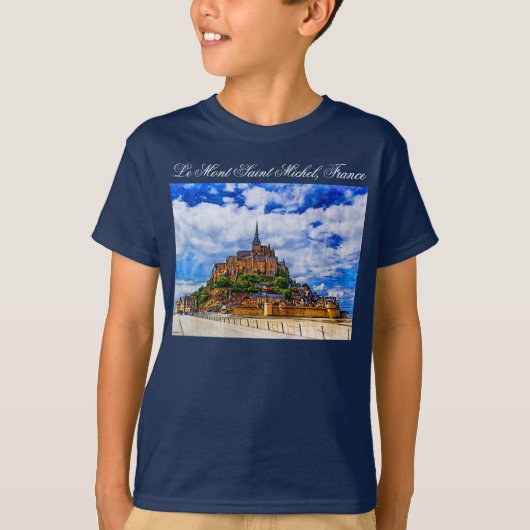 Le Mont Saint Michel T-shirt (Voorkant)