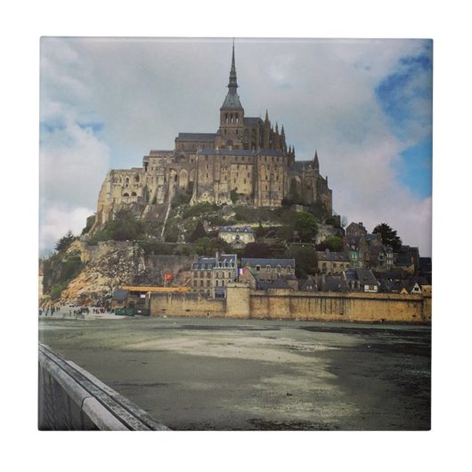 Le Mont-Saint-Michel Tegeltje (Voorkant)