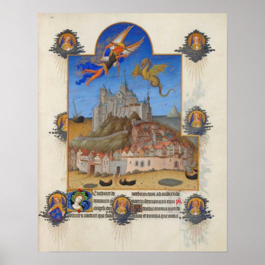Le Mont-Saint-Michel - The Mass of Saint Michael Poster (Voorkant)