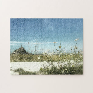 Le Mont Saint Michel Uitzicht Normandy Frankrijk Legpuzzel