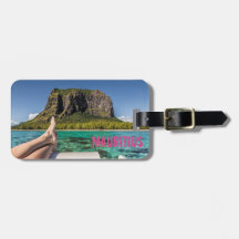 Le Morne Brabant Mauritius uitzicht van boot op ze