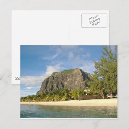 Le Morne - Mauritius Briefkaart (Voorkant / Achterkant)