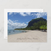 Le Morne, Mauritius Briefkaart (Voorkant / Achterkant)
