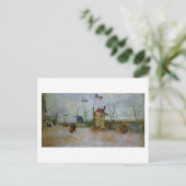 Le Moulin a Poivre, Vincent van Gogh Briefkaart (Staand voorkant)